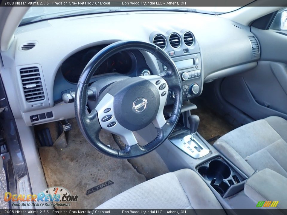 2008 Nissan Altima 2.5 S Precision Gray Metallic / Charcoal Photo #12