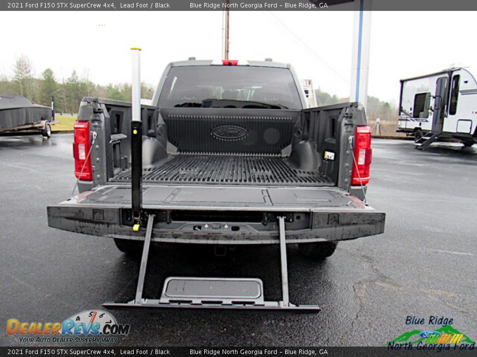 2021 Ford F150 STX SuperCrew 4x4 Lead Foot / Black Photo #14