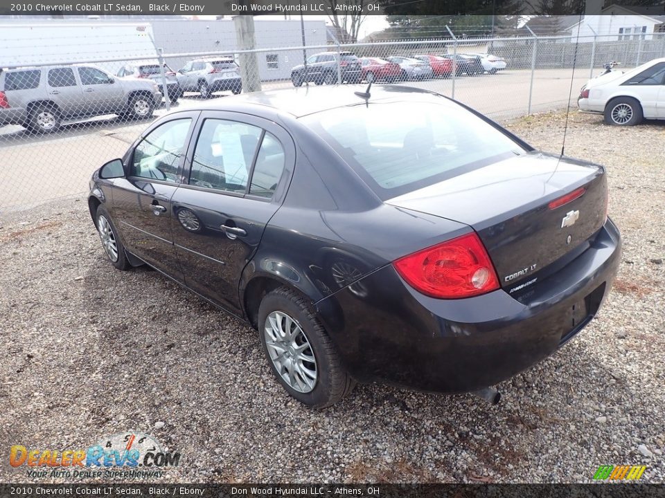 2010 Chevrolet Cobalt LT Sedan Black / Ebony Photo #10