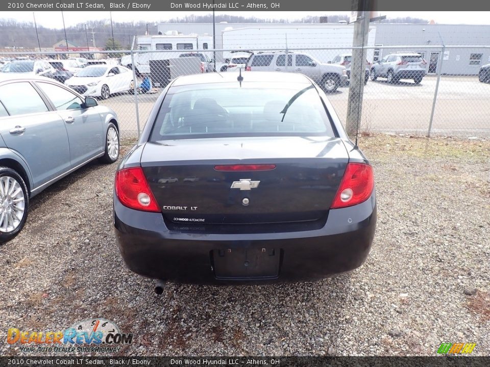 2010 Chevrolet Cobalt LT Sedan Black / Ebony Photo #11