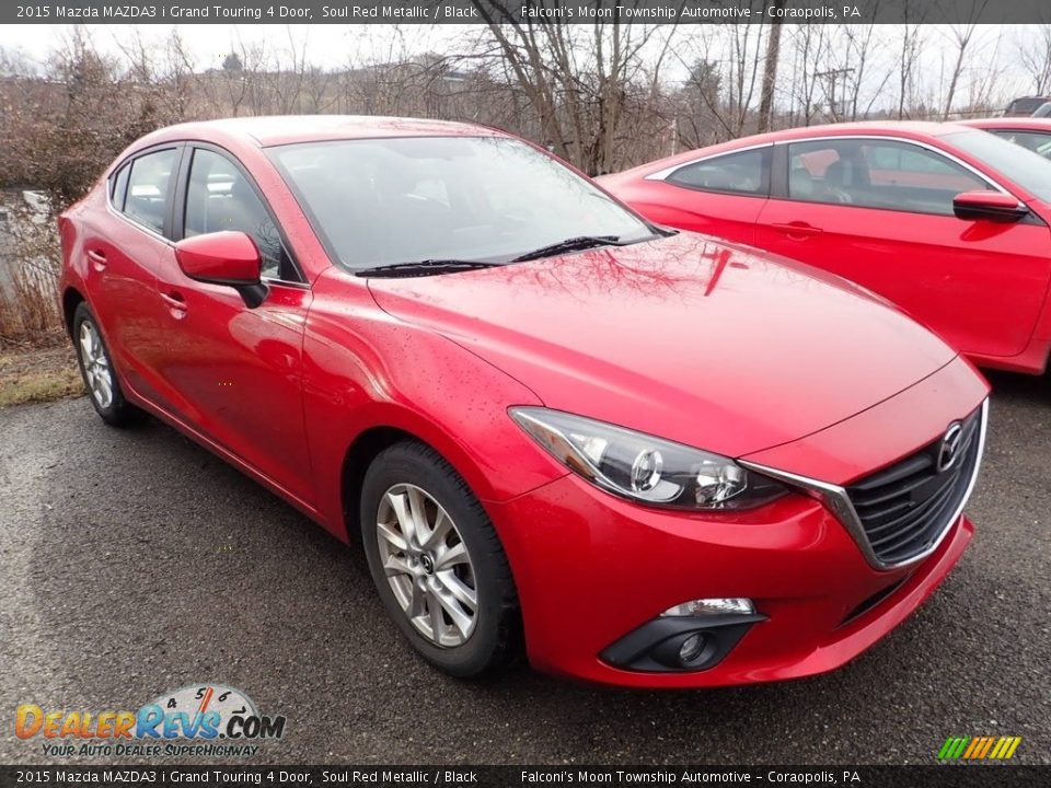 Soul Red Metallic 2015 Mazda MAZDA3 i Grand Touring 4 Door Photo #4