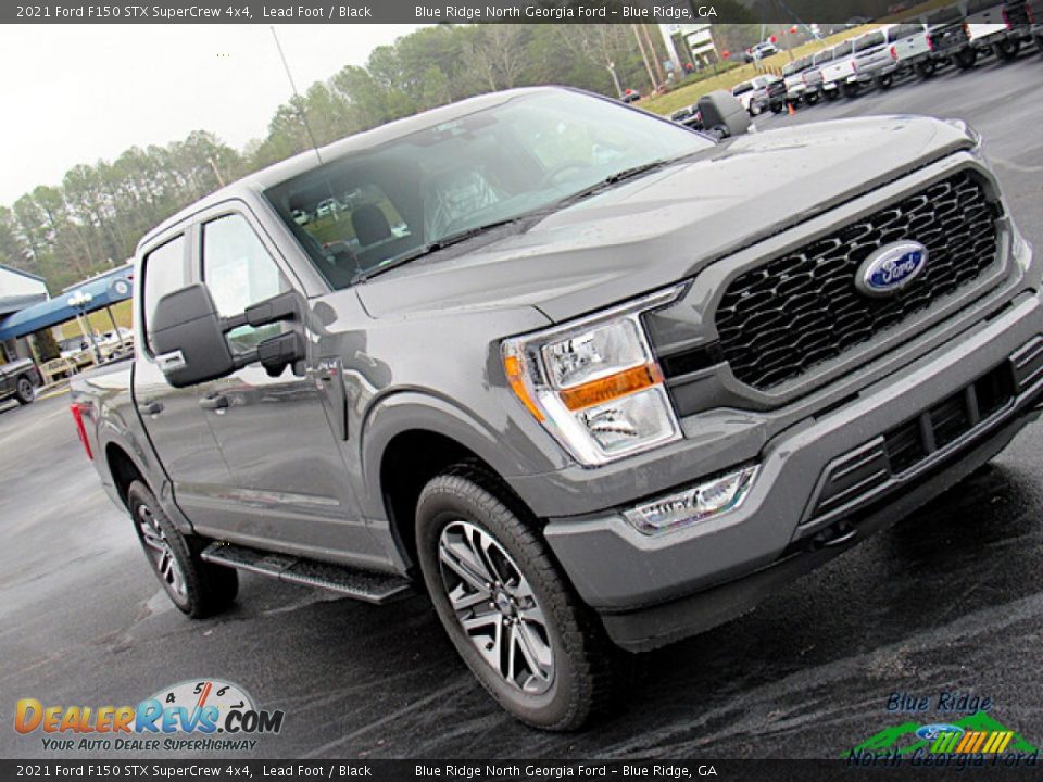 2021 Ford F150 STX SuperCrew 4x4 Lead Foot / Black Photo #30