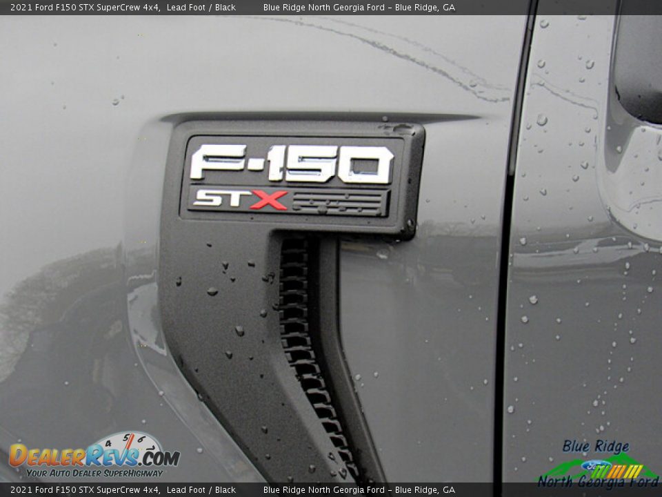 2021 Ford F150 STX SuperCrew 4x4 Lead Foot / Black Photo #33