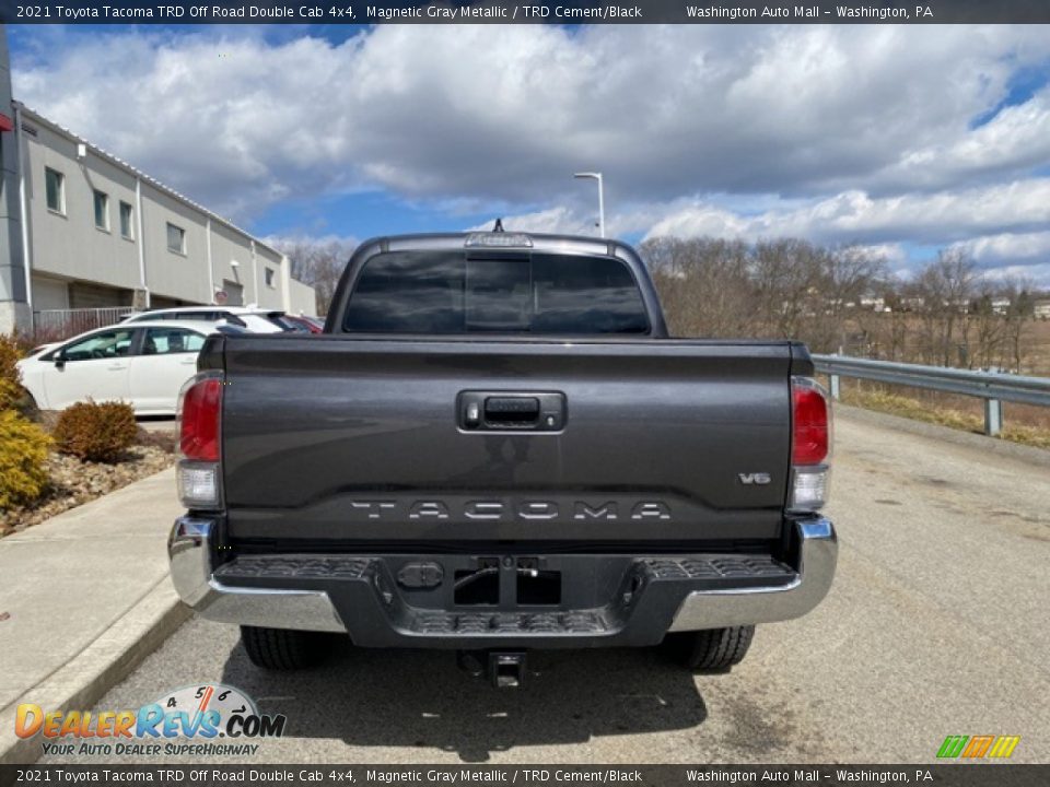 2021 Toyota Tacoma TRD Off Road Double Cab 4x4 Magnetic Gray Metallic / TRD Cement/Black Photo #14