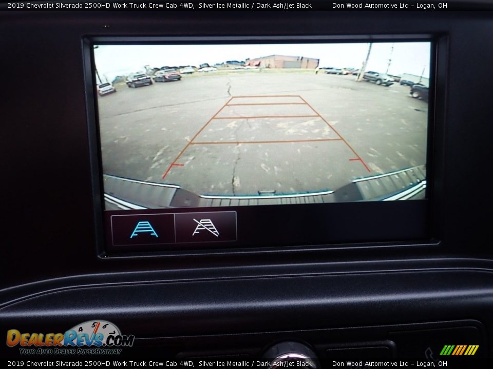 2019 Chevrolet Silverado 2500HD Work Truck Crew Cab 4WD Silver Ice Metallic / Dark Ash/Jet Black Photo #2