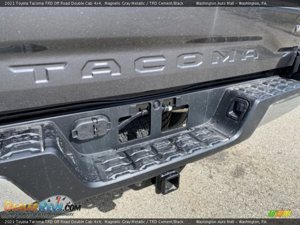 2021 Toyota Tacoma TRD Off Road Double Cab 4x4 Magnetic Gray Metallic / TRD Cement/Black Photo #22