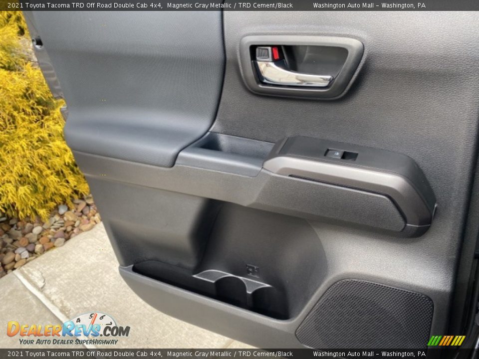 2021 Toyota Tacoma TRD Off Road Double Cab 4x4 Magnetic Gray Metallic / TRD Cement/Black Photo #29