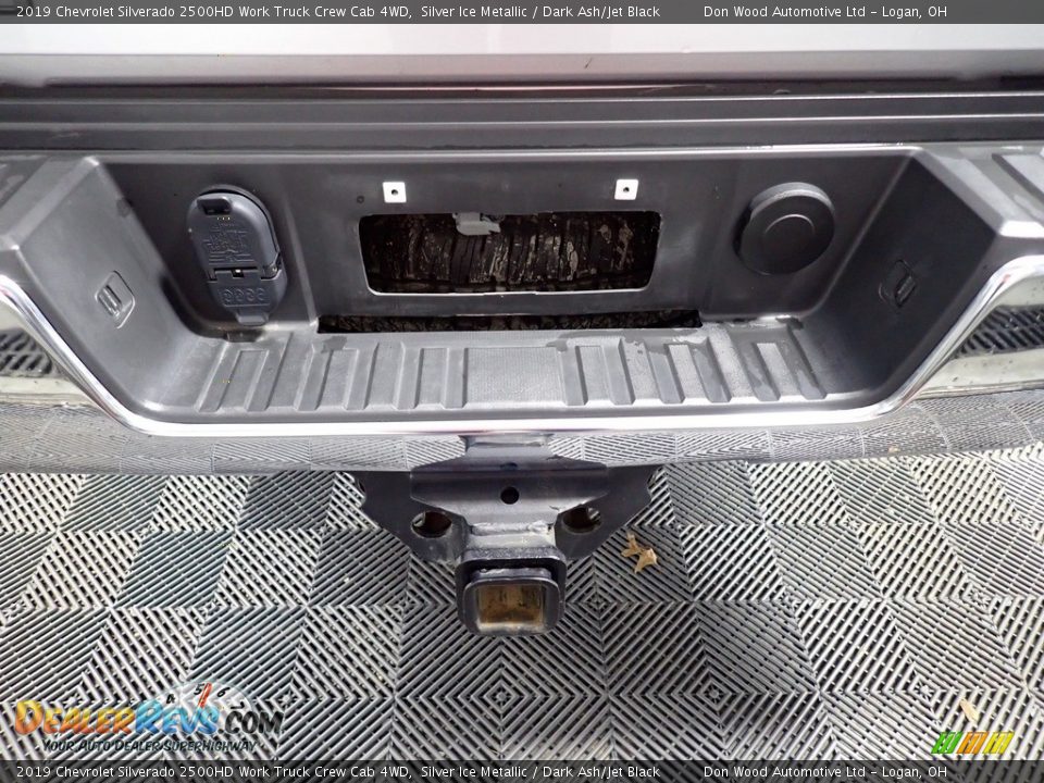 2019 Chevrolet Silverado 2500HD Work Truck Crew Cab 4WD Silver Ice Metallic / Dark Ash/Jet Black Photo #13