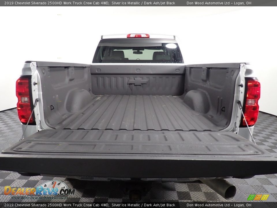 2019 Chevrolet Silverado 2500HD Work Truck Crew Cab 4WD Silver Ice Metallic / Dark Ash/Jet Black Photo #14