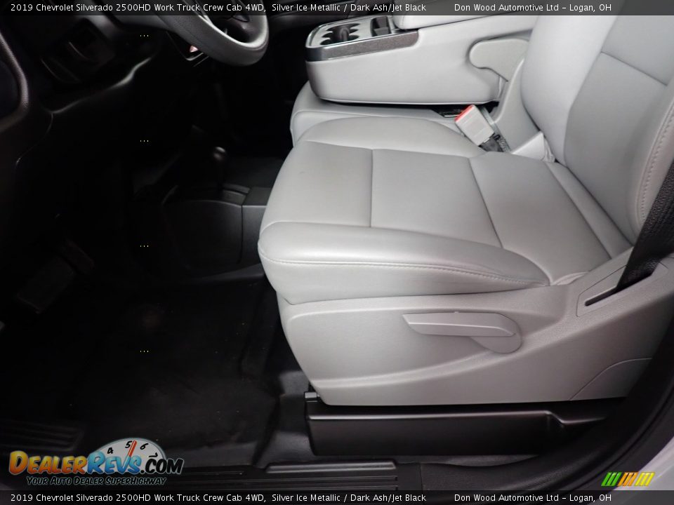 2019 Chevrolet Silverado 2500HD Work Truck Crew Cab 4WD Silver Ice Metallic / Dark Ash/Jet Black Photo #27