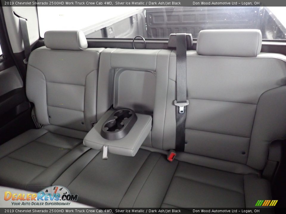 2019 Chevrolet Silverado 2500HD Work Truck Crew Cab 4WD Silver Ice Metallic / Dark Ash/Jet Black Photo #29