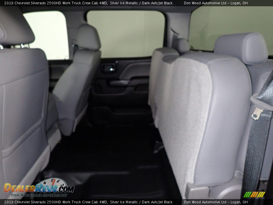 2019 Chevrolet Silverado 2500HD Work Truck Crew Cab 4WD Silver Ice Metallic / Dark Ash/Jet Black Photo #33