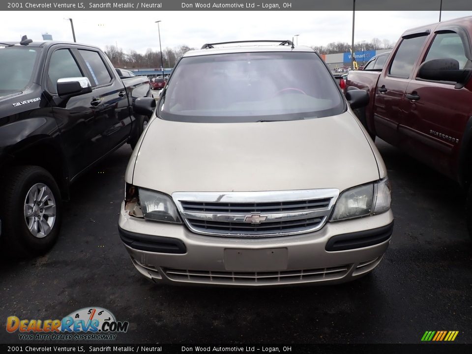 2001 Chevrolet Venture LS Sandrift Metallic / Neutral Photo #4