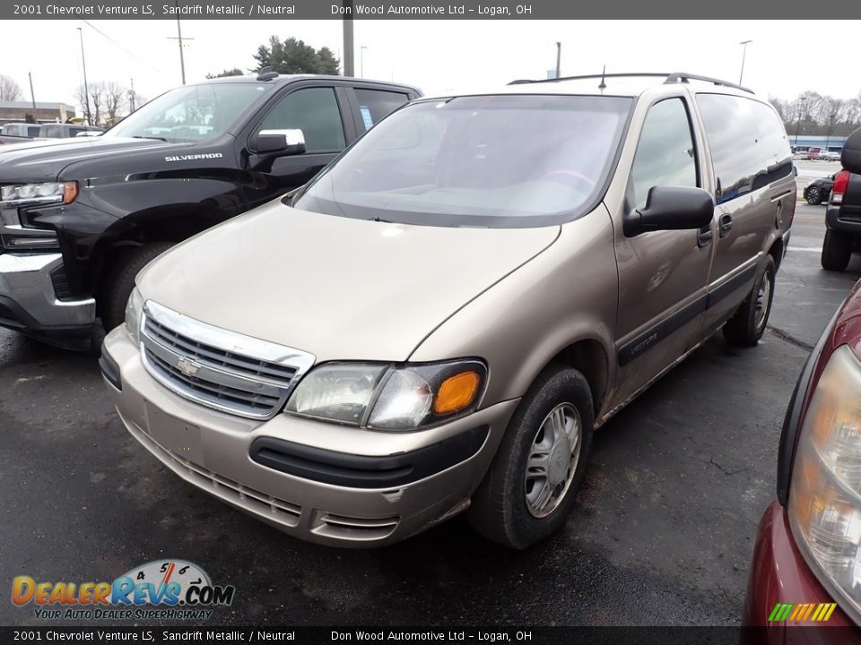 2001 Chevrolet Venture LS Sandrift Metallic / Neutral Photo #5