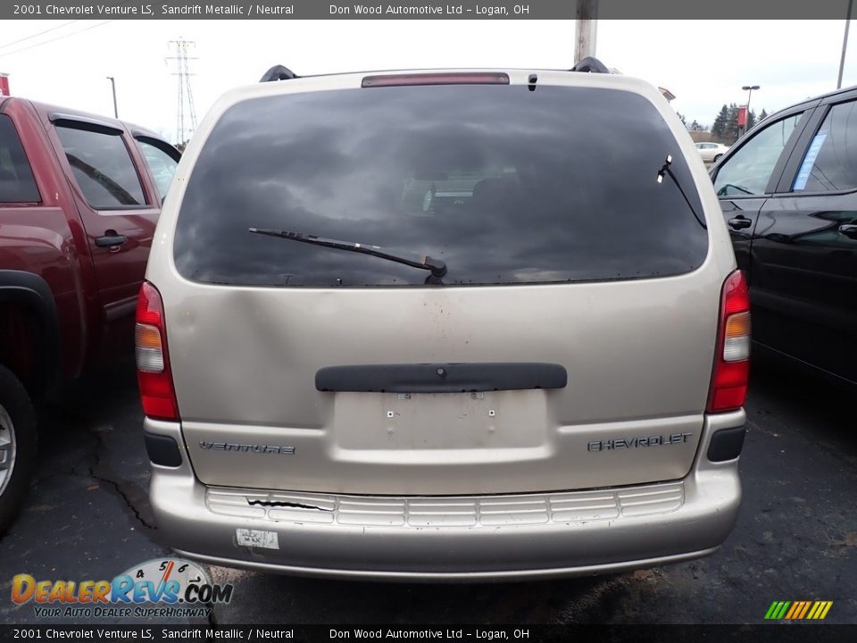 2001 Chevrolet Venture LS Sandrift Metallic / Neutral Photo #9