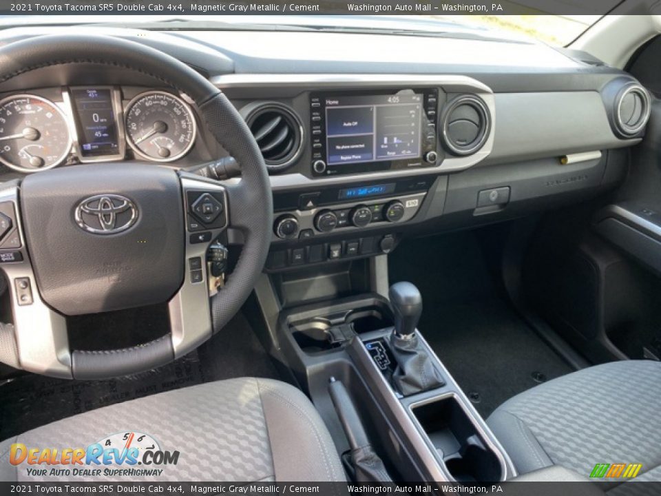 2021 Toyota Tacoma SR5 Double Cab 4x4 Magnetic Gray Metallic / Cement Photo #3