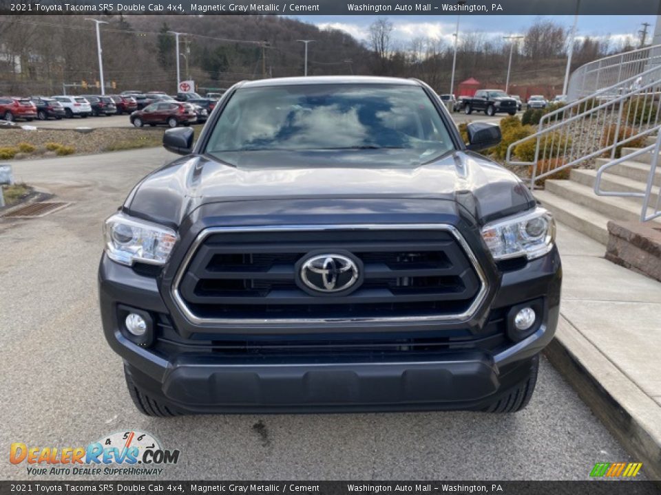 2021 Toyota Tacoma SR5 Double Cab 4x4 Magnetic Gray Metallic / Cement Photo #10