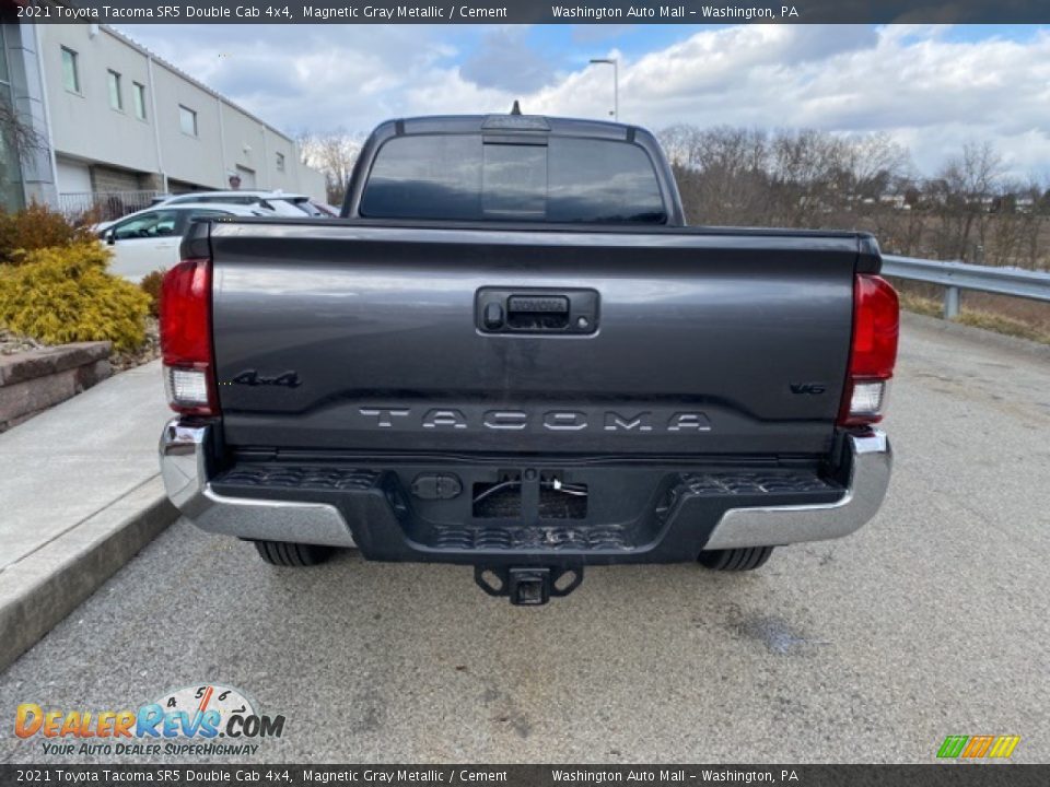 2021 Toyota Tacoma SR5 Double Cab 4x4 Magnetic Gray Metallic / Cement Photo #13