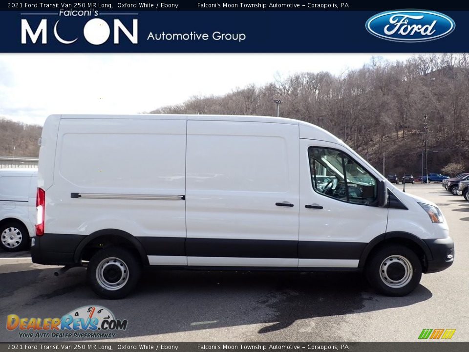 2021 Ford Transit Van 250 MR Long Oxford White / Ebony Photo #1