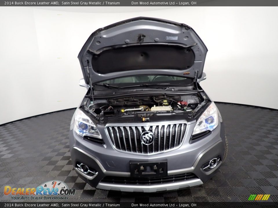 2014 Buick Encore Leather AWD Satin Steel Gray Metallic / Titanium Photo #6
