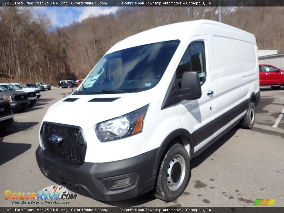 2021 Ford Transit Van 250 MR Long Oxford White / Ebony Photo #5