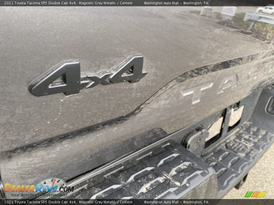 2021 Toyota Tacoma SR5 Double Cab 4x4 Magnetic Gray Metallic / Cement Photo #22