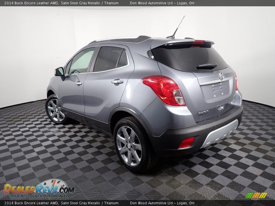 2014 Buick Encore Leather AWD Satin Steel Gray Metallic / Titanium Photo #11
