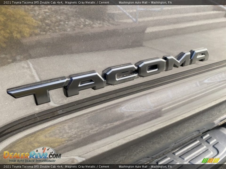 2021 Toyota Tacoma SR5 Double Cab 4x4 Magnetic Gray Metallic / Cement Photo #23