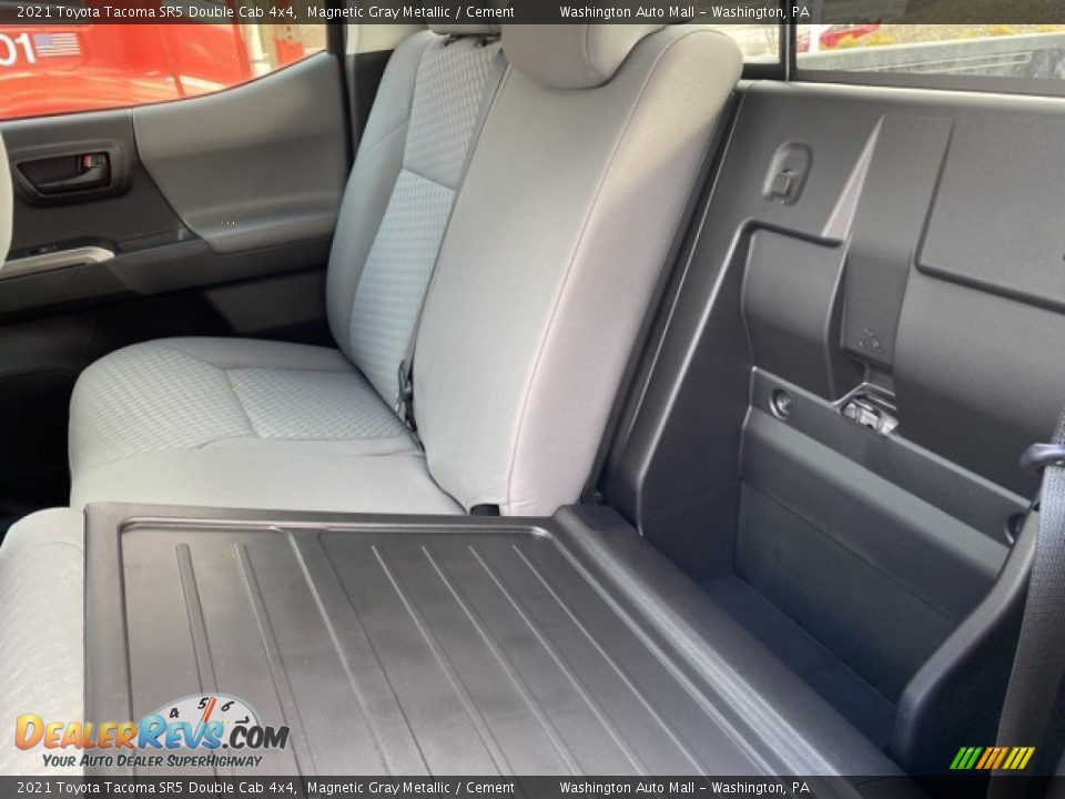 2021 Toyota Tacoma SR5 Double Cab 4x4 Magnetic Gray Metallic / Cement Photo #27