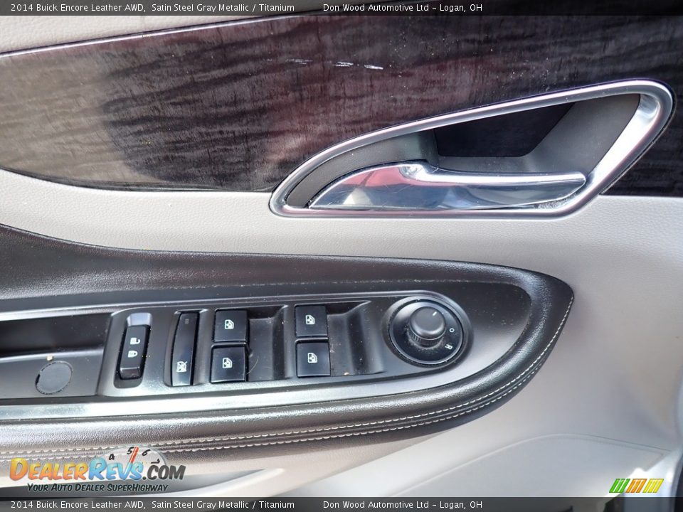 2014 Buick Encore Leather AWD Satin Steel Gray Metallic / Titanium Photo #18