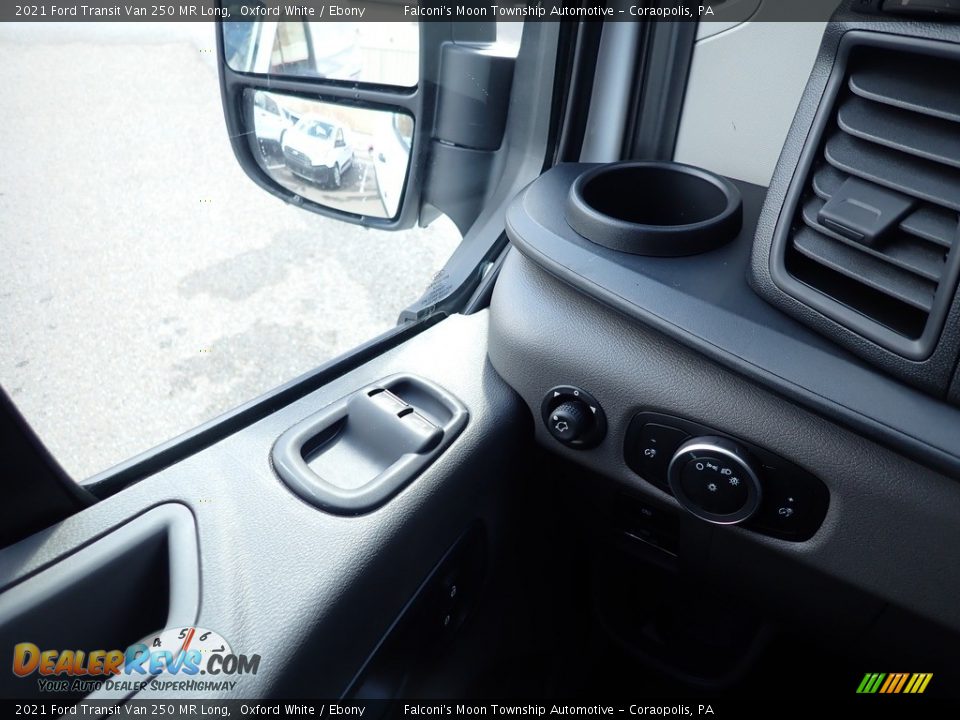 2021 Ford Transit Van 250 MR Long Oxford White / Ebony Photo #15