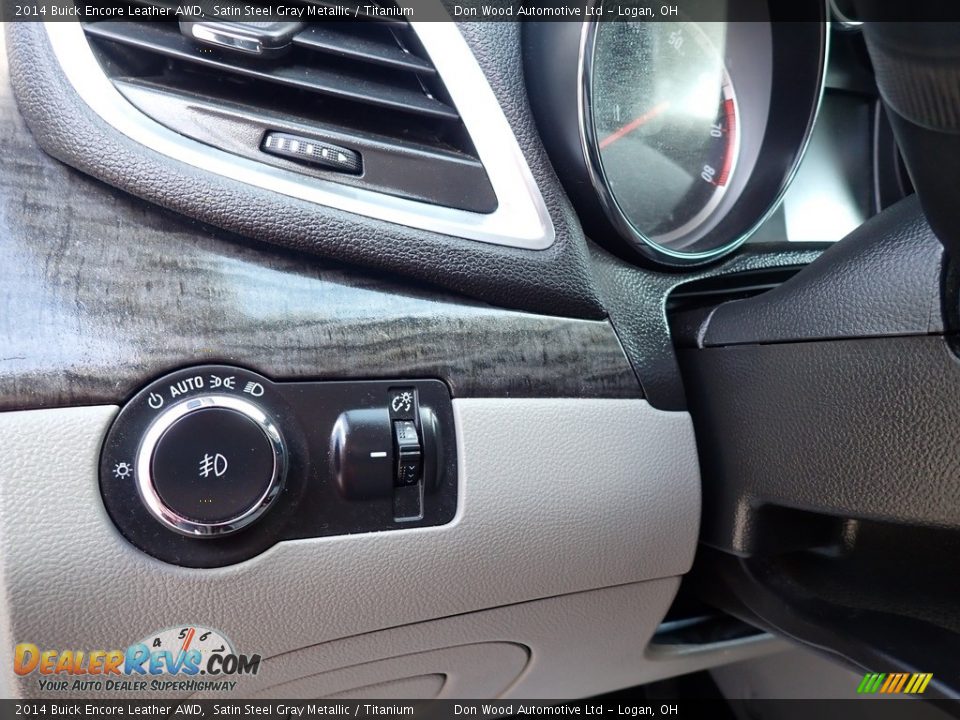 2014 Buick Encore Leather AWD Satin Steel Gray Metallic / Titanium Photo #19