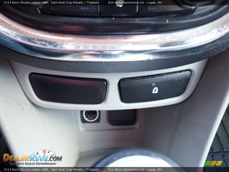 2014 Buick Encore Leather AWD Satin Steel Gray Metallic / Titanium Photo #28
