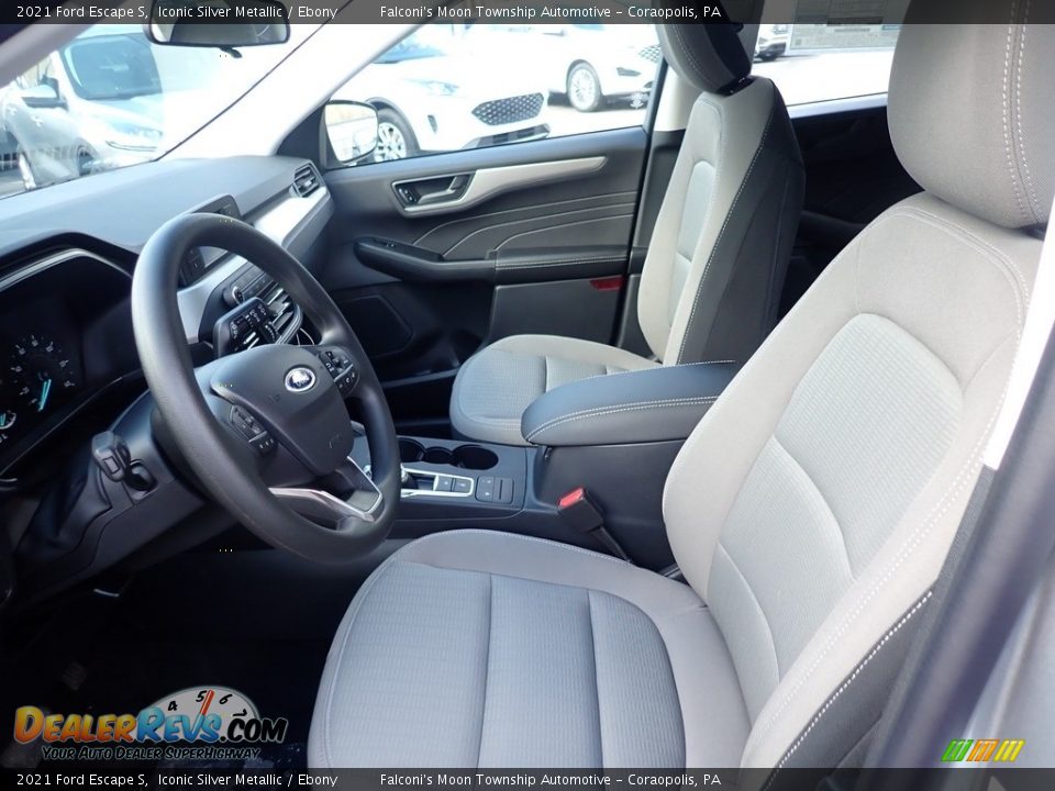 Front Seat of 2021 Ford Escape S Photo #10