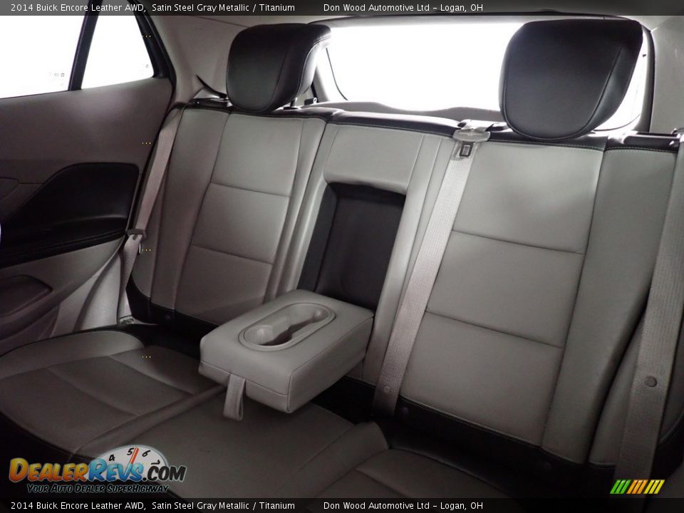 2014 Buick Encore Leather AWD Satin Steel Gray Metallic / Titanium Photo #31