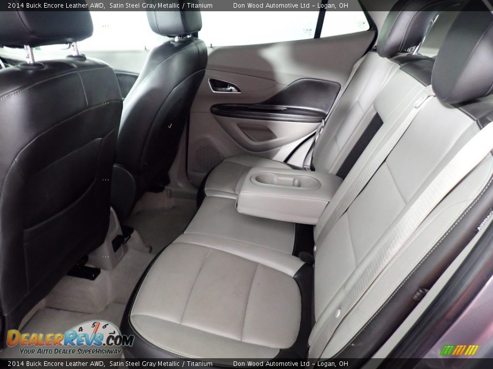 2014 Buick Encore Leather AWD Satin Steel Gray Metallic / Titanium Photo #33