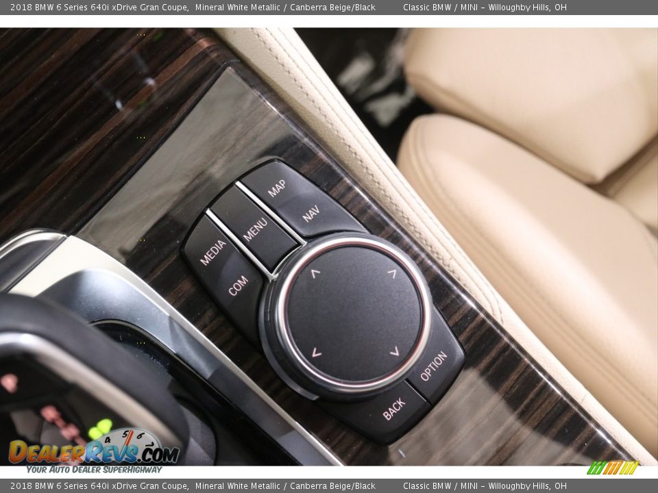 Controls of 2018 BMW 6 Series 640i xDrive Gran Coupe Photo #19