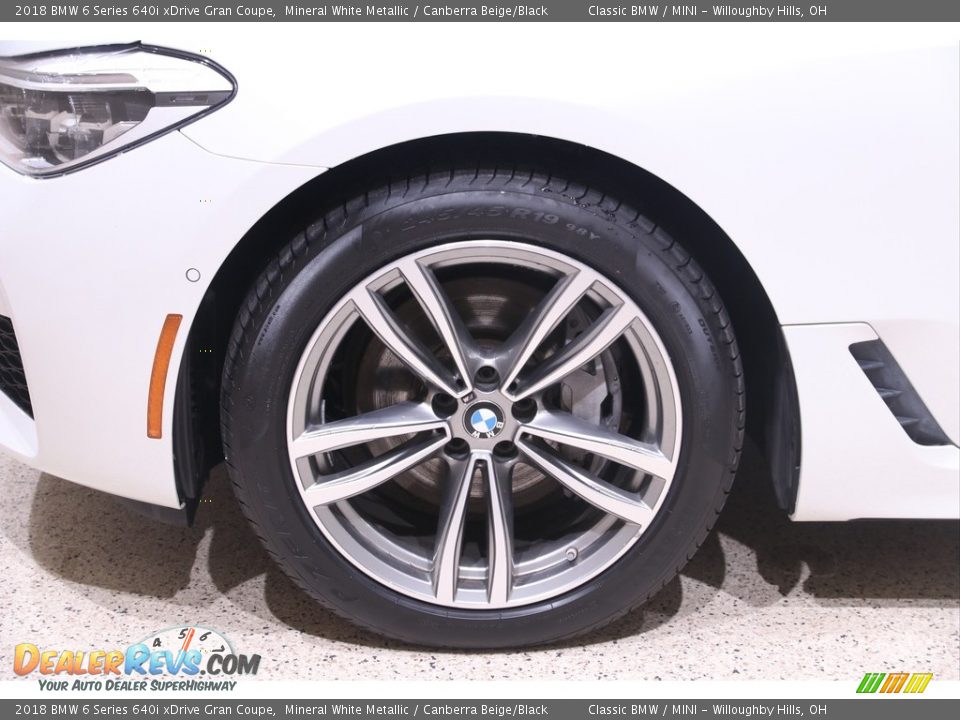 2018 BMW 6 Series 640i xDrive Gran Coupe Wheel Photo #27
