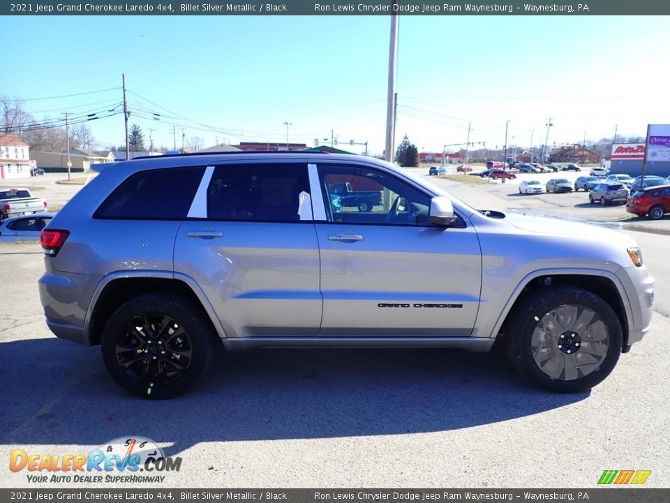 2021 Jeep Grand Cherokee Laredo 4x4 Billet Silver Metallic / Black Photo #5