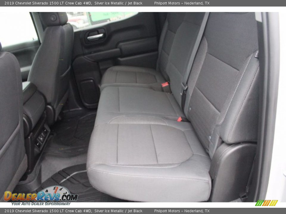 2019 Chevrolet Silverado 1500 LT Crew Cab 4WD Silver Ice Metallic / Jet Black Photo #19