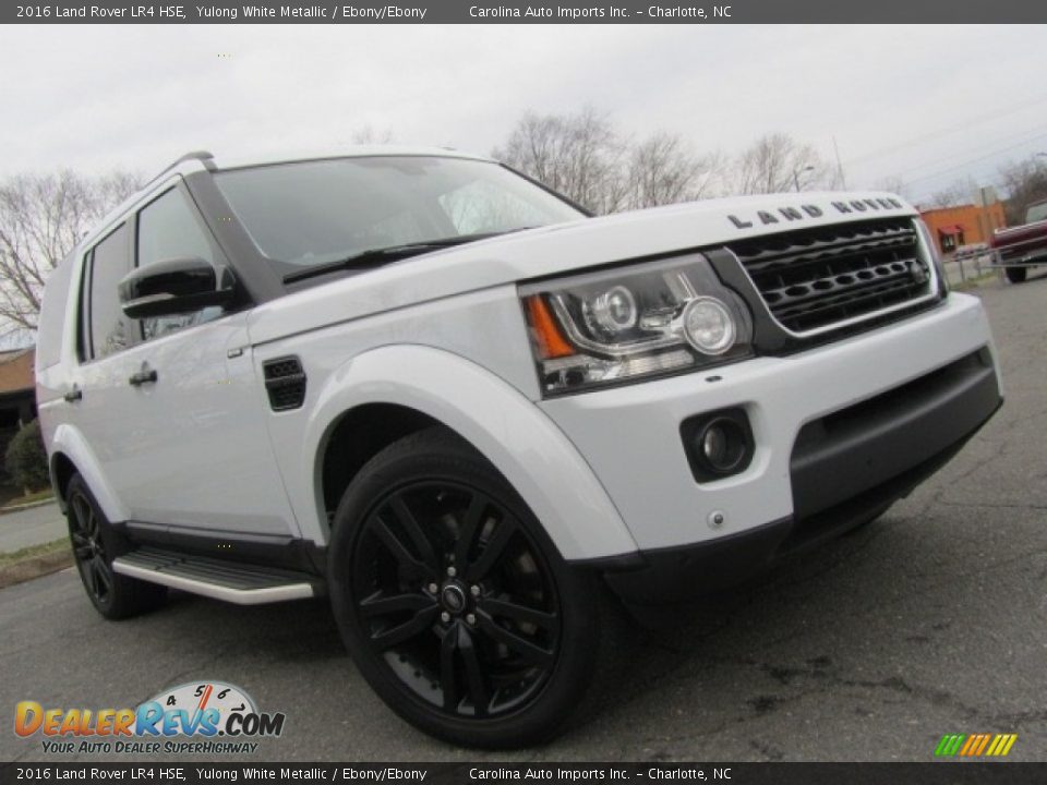 2016 Land Rover LR4 HSE Yulong White Metallic / Ebony/Ebony Photo #1