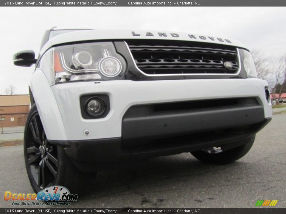 2016 Land Rover LR4 HSE Yulong White Metallic / Ebony/Ebony Photo #2