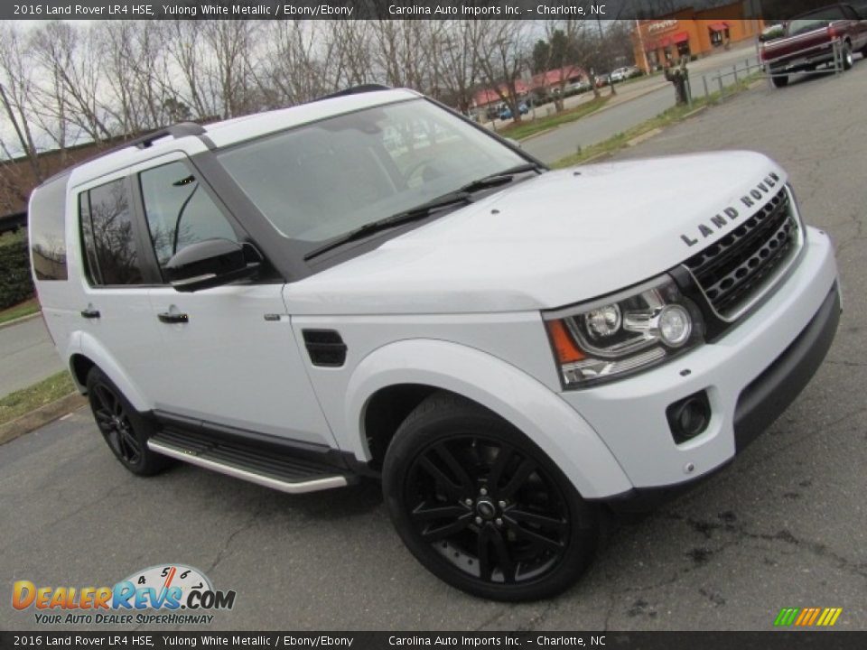 2016 Land Rover LR4 HSE Yulong White Metallic / Ebony/Ebony Photo #3