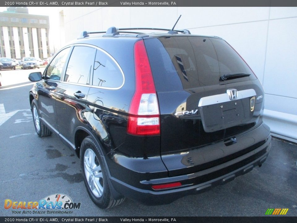 2010 Honda CR-V EX-L AWD Crystal Black Pearl / Black Photo #3