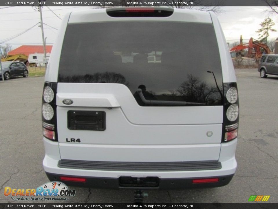2016 Land Rover LR4 HSE Yulong White Metallic / Ebony/Ebony Photo #9