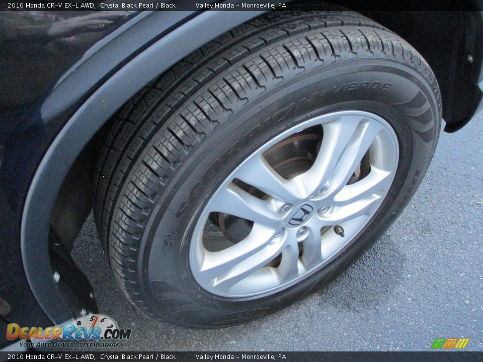 2010 Honda CR-V EX-L AWD Crystal Black Pearl / Black Photo #6