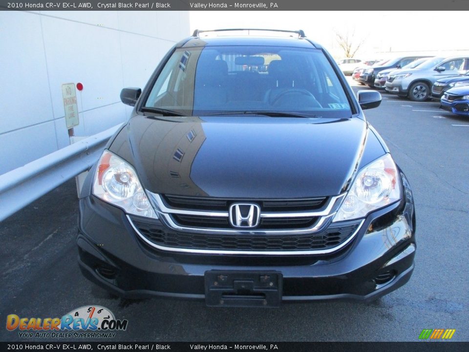 2010 Honda CR-V EX-L AWD Crystal Black Pearl / Black Photo #8