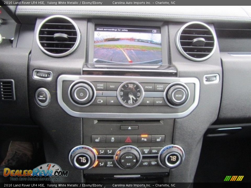 2016 Land Rover LR4 HSE Yulong White Metallic / Ebony/Ebony Photo #16