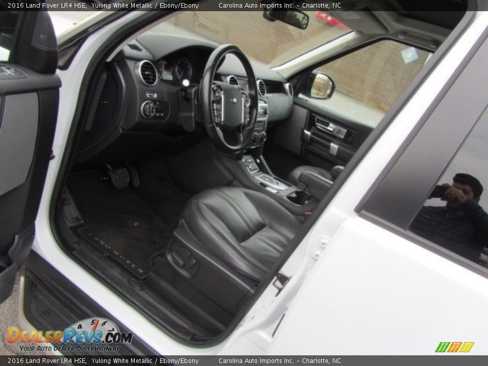 2016 Land Rover LR4 HSE Yulong White Metallic / Ebony/Ebony Photo #17