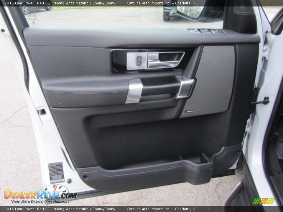 2016 Land Rover LR4 HSE Yulong White Metallic / Ebony/Ebony Photo #18